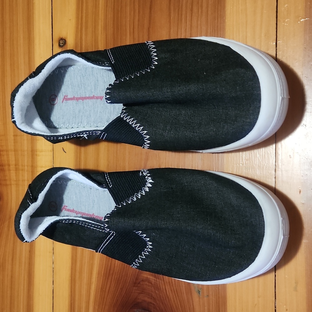 Black Slip on shoes ( Very comfy)
